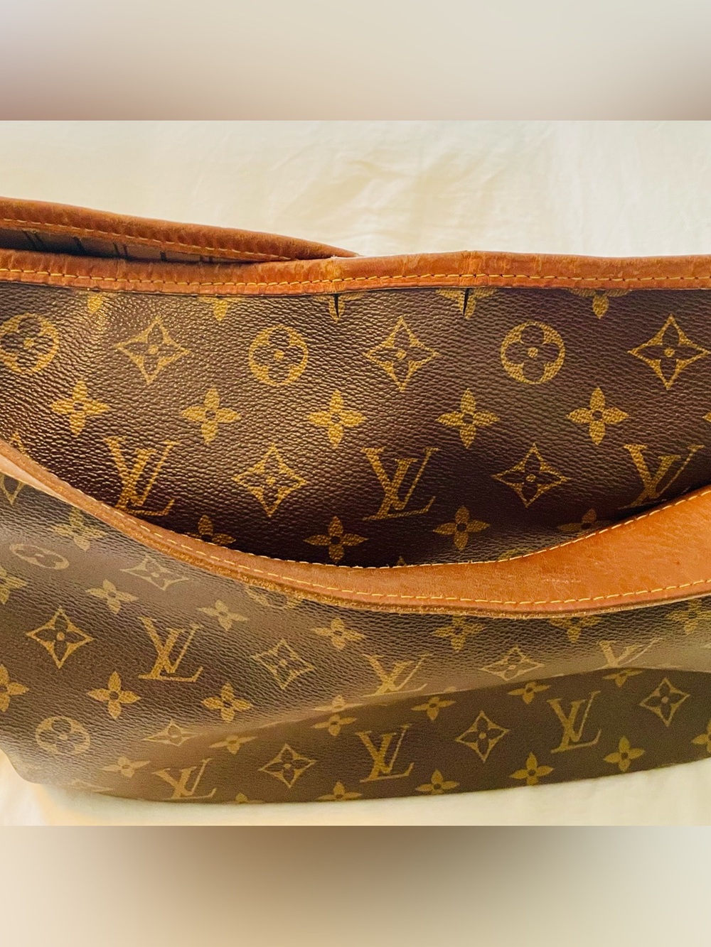 Louis Vuitton Monogram Galliera GM Shoulder Hobo Bag w/Receipt & Dust Bag - Picture 9 of 15